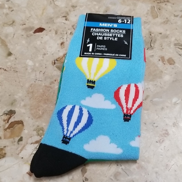 Other - Mens hot air balloon socks